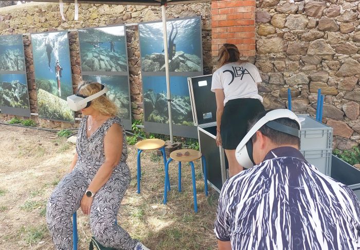 Visites virtuelles, site archéologique d’Olbia,, Hyères