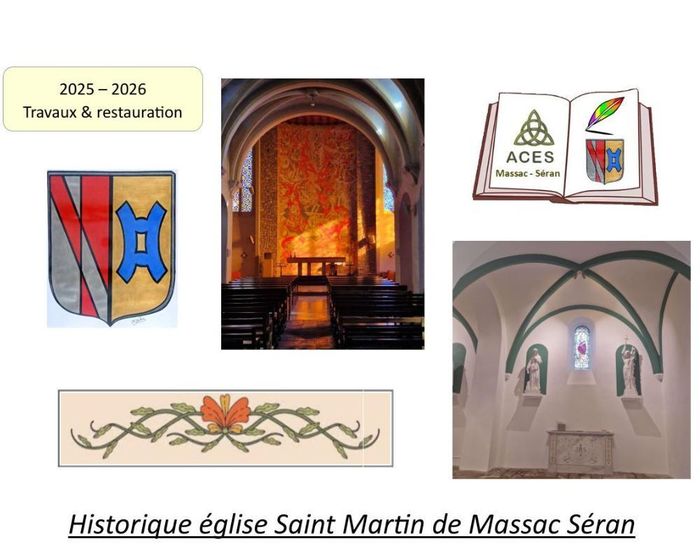 Visitez l&rsquo;église Saint-Martin à Massac-Séran, Massac-Séran, Massac-Séran