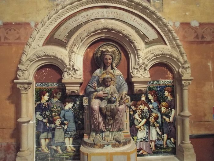 Visitez librement cette charmante église décorée, Église Saint-Barthélémy, Launaguet