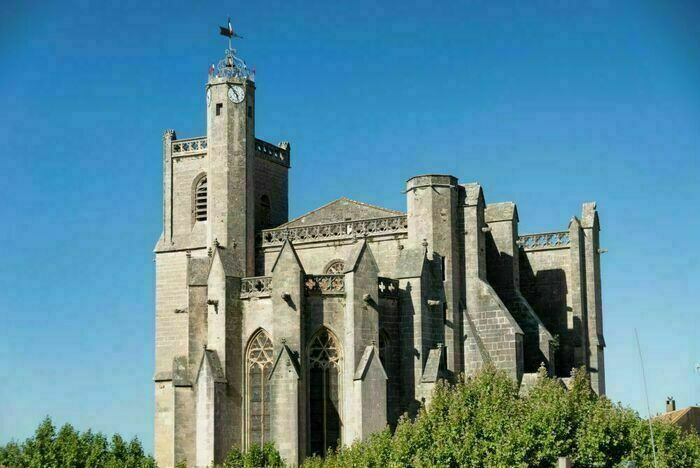 Visitez librement la collégiale gothique, Église Saint-Etienne, Capestang