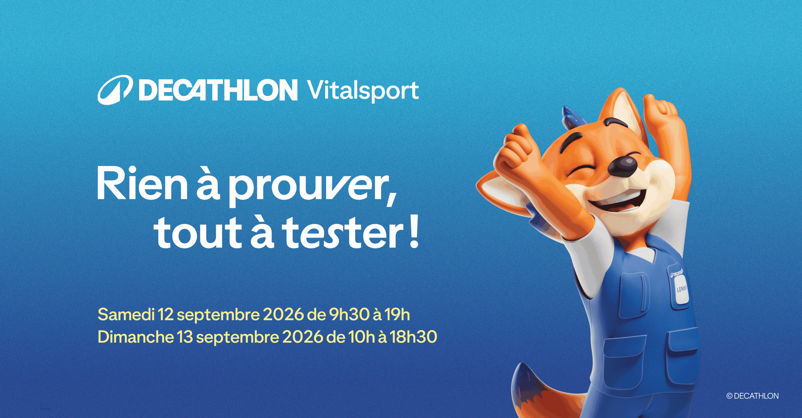 Vitalsport 2026 Decathlon Troyes Lavau Lavau
