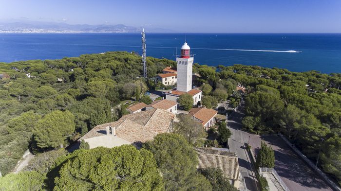vue panoramique, phare de la Garoupe, Antibes