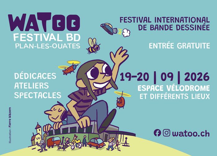 Watoo Festival BD de Plan-les-Ouates, Espace Vélodrome, Plan-les-Ouates