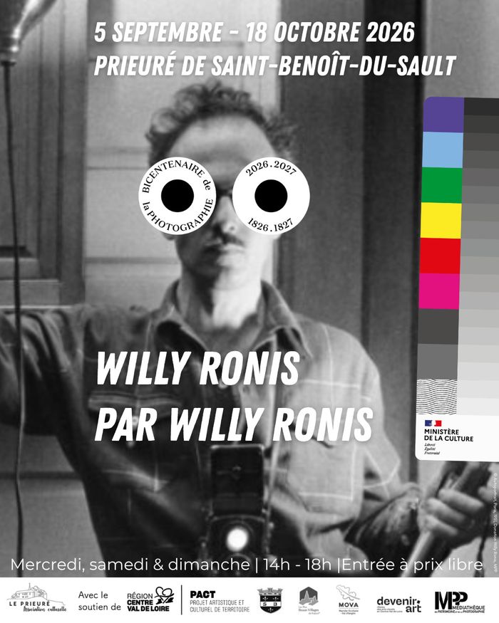 Willy Ronis par Willy Ronis, Église et prieuré Saint-Benoît-du-Sault, Saint-Benoît-du-Sault